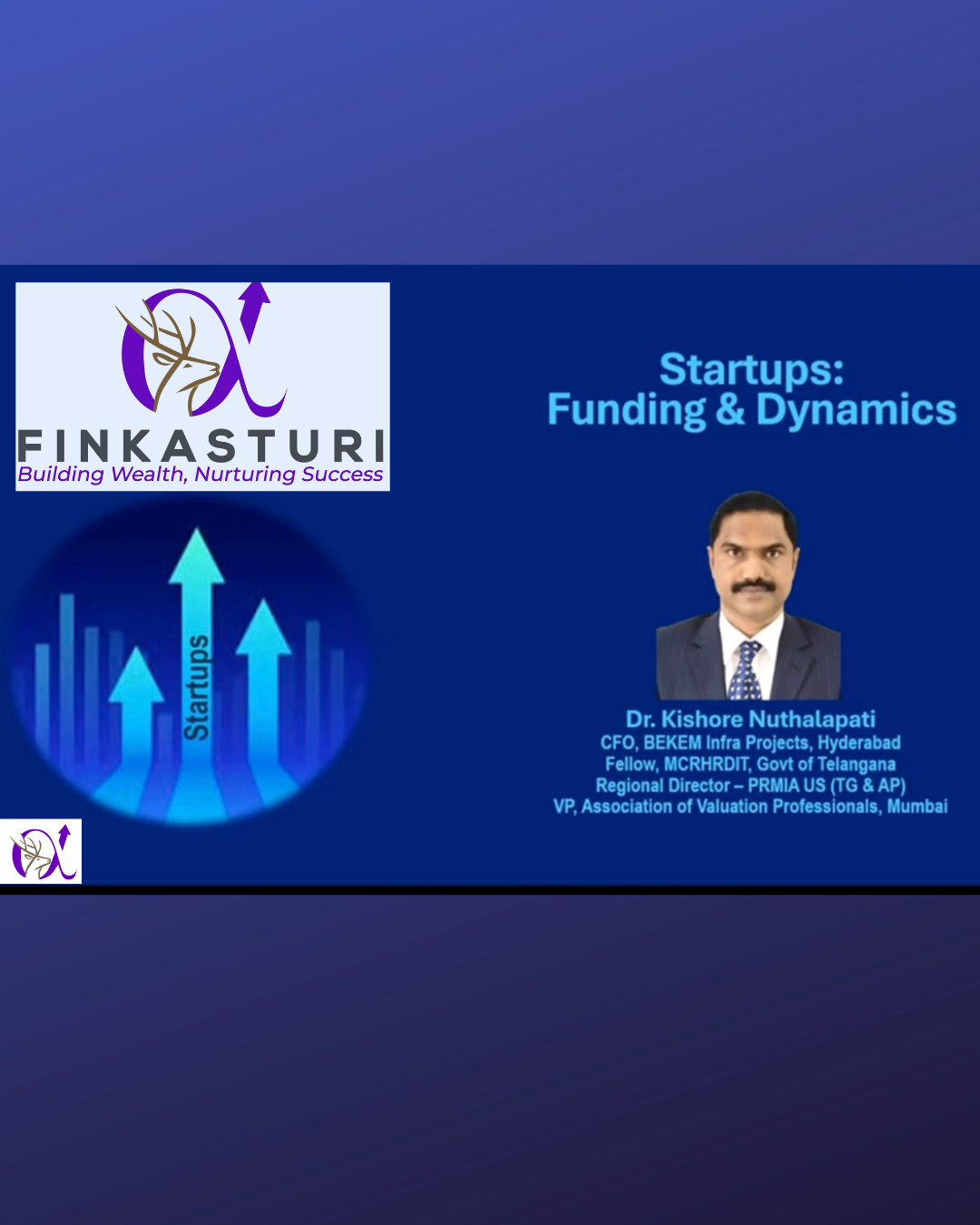 Thank You for Joining Our Session: Startups – Funding & Dynamics
